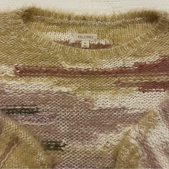 NWT💕 Anthropologie Pilcro Boat-Neck Cropped Sweater - Small Petite - Picture 5 of 6